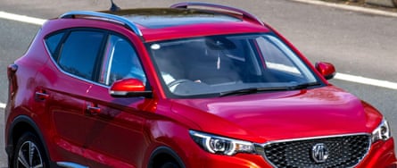 2019 red MG ZS Exclusive EV