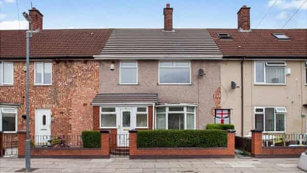 George Harrison’s childhood home as it is today.