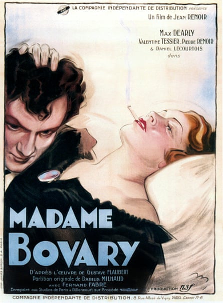 Poster from the 1934 film Madame Bovary.