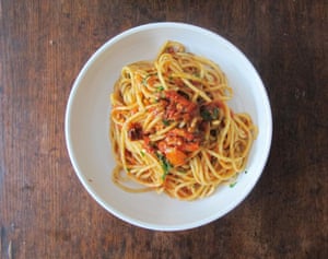 Jamie Oliver’s pasta all’arrabbiata