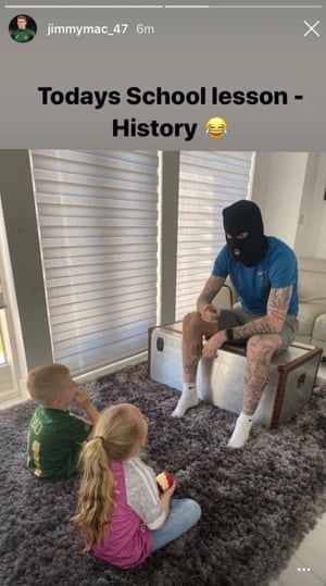 James McClean posted this on Instagram.