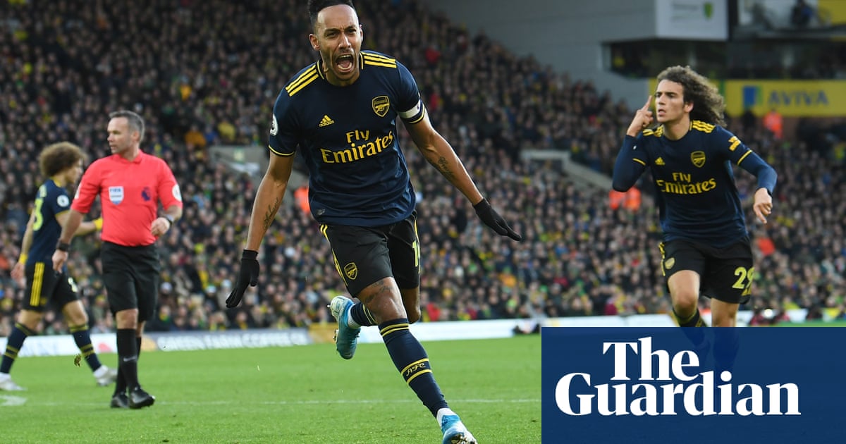 Arsenal hit back to draw at Norwich in Freddie Ljungberg’s first game in charge