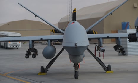 A US Air Force MQ-9 Reaper drone.