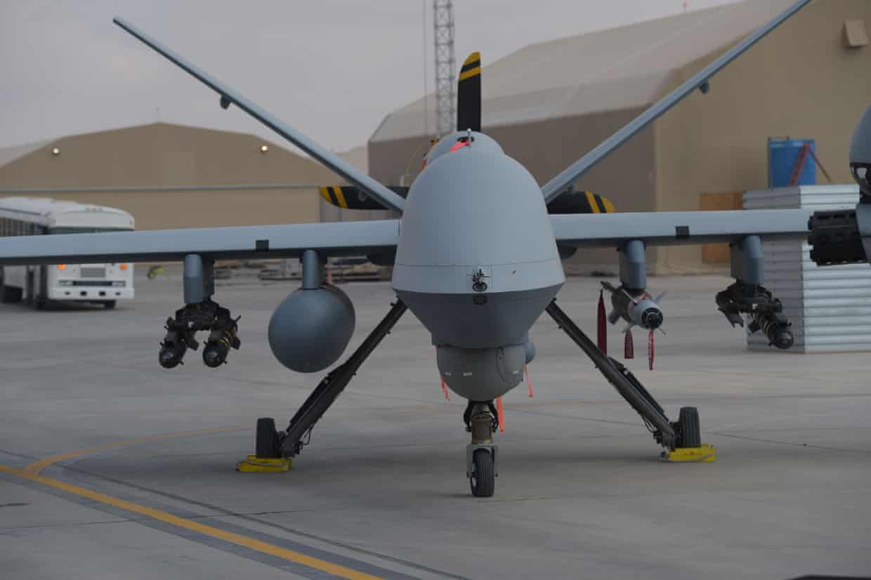 US military drone killed operator