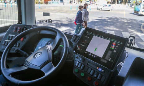 Malaga driverless bus