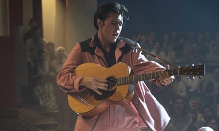 Austin Butler as Elvis.