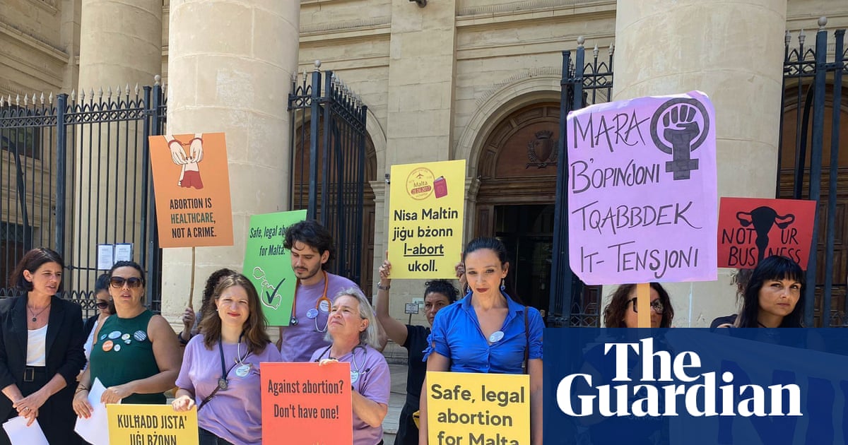 Pro-choice campaigners in Malta create lockboxes containing abortion pills