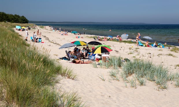 Lyckesand beach, Boda, Northern Oland, Oland, Southeast Sweden