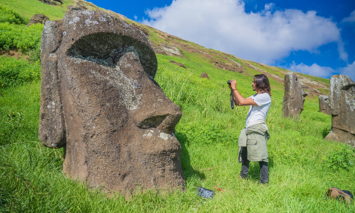 Moai designs are getting lost': extreme weather chips away at Easter Island statues | Conservation and indigenous people | The Guardian