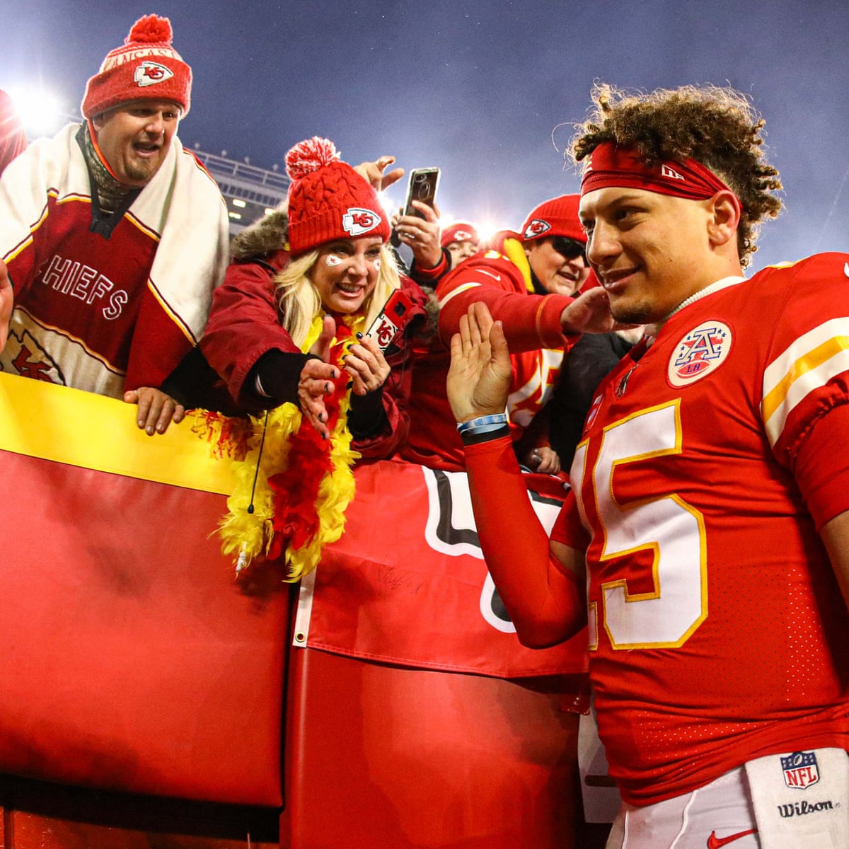 Stand back LeBron and Serena. Patrick Mahomes is the new face of US sports  | Kansas City Chiefs | The Guardian