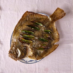 Simon Stallard’s baked turbot.