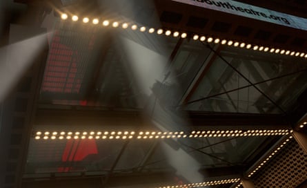 line of small lights