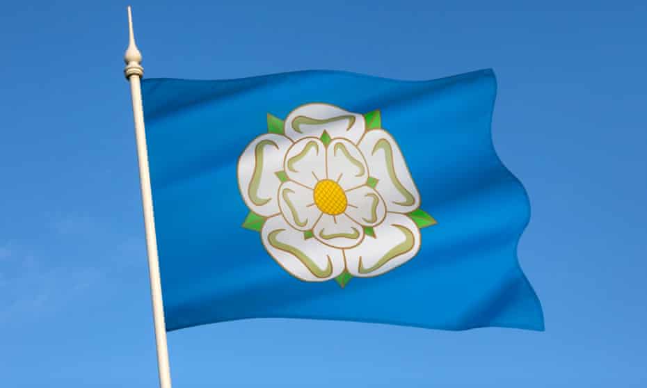 The flag of Yorkshire