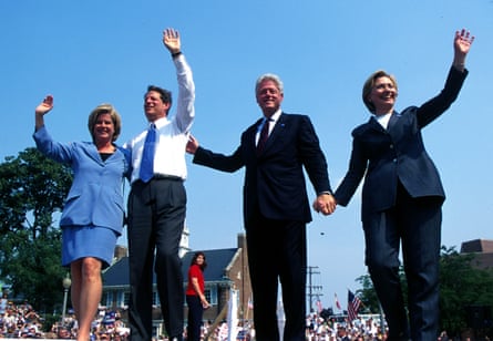 Four people at campaign rally