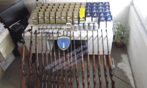 Rifles and ammunition