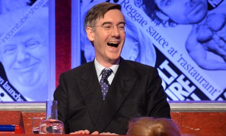 Jacob Rees-Mogg on the BBC’s Have I Got News For You.