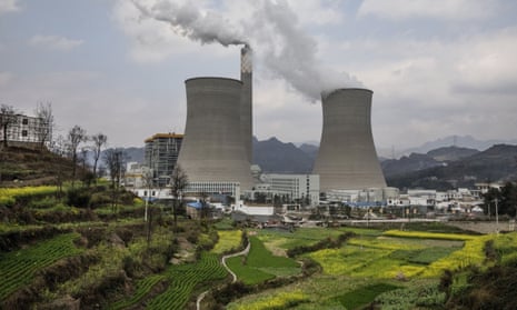 A state-owned coal fired power plant in southern China.