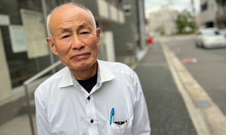 Toshiyuki Mimaki, co-chair of Hidankyo, a confederation of A-bomb survivor groups
