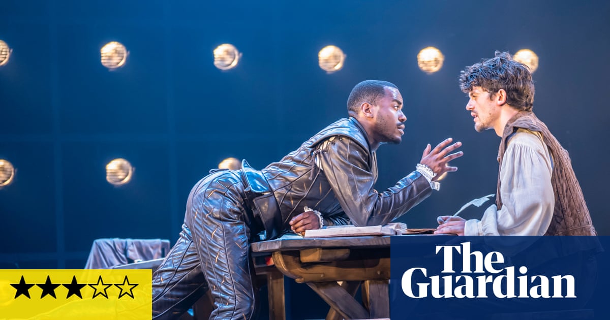 Born With Teeth review – Ncuti Gatwa simmers in Elizabethan battle of the playwrights | Stage Born With Teeth review – Ncuti Gatwa simmers in Elizabethan battle of the playwrights | Stage