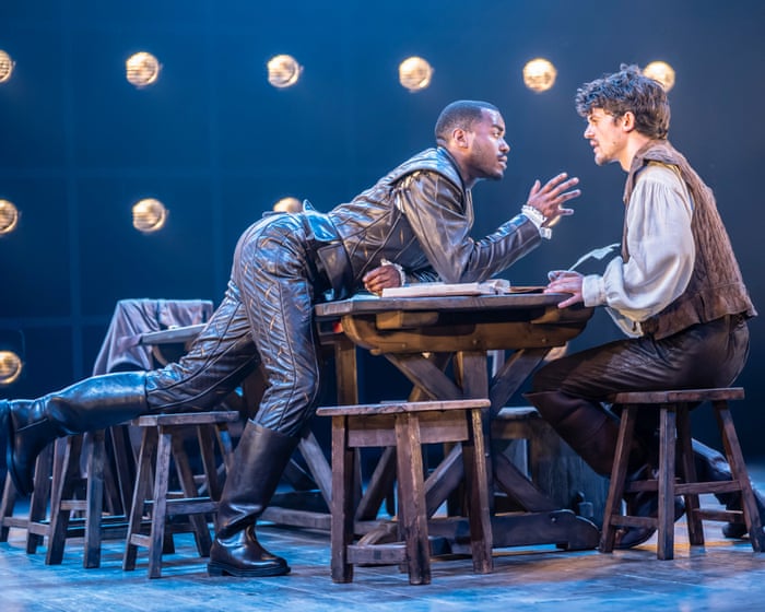 Born With Teeth review – Ncuti Gatwa simmers in Elizabethan battle of the playwrights