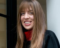 Chloe with her fake fringe