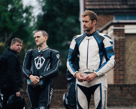 Alexander Skarsgård and Harry Melling star in Pillion.