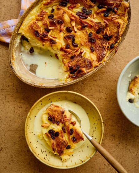 Karan Gokani’s Indian bread pudding
