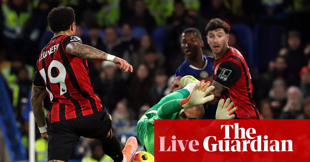 Chelsea v Bournemouth, Manchester United v Wolves, and more: Premier League – live