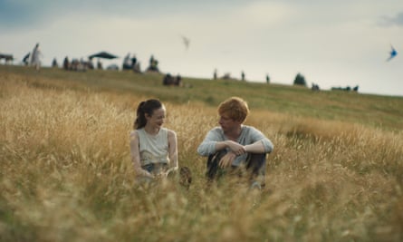 ‘Being in love is terrifying’: as Alice with Domhnall Gleeson in Alice & Jack.