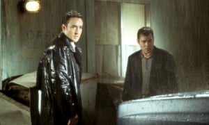 Liotta, right, with John Cusack in Identity, 2003