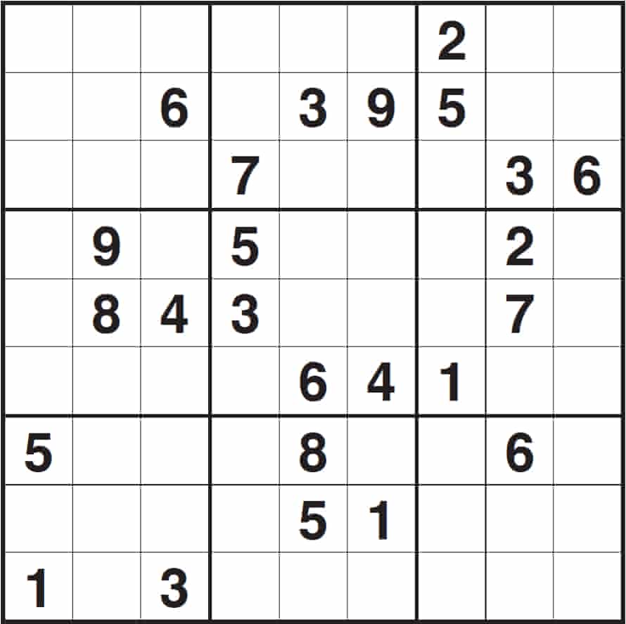 Observer Sudoku Life And Style The Guardian Observer Sudoku Life And Style The Guardian