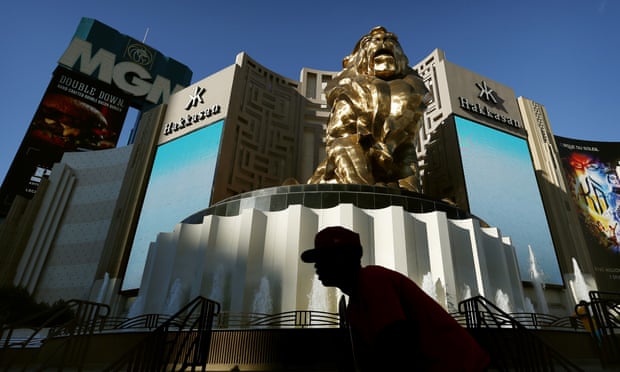 The MGM Grand hotel and casino in Las Vegas. MGM owns and operates several luxury resorts in Vegas.