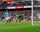 Martinelli breaks Manchester City resistance to earn late Arsenal point