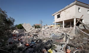 The destroyed house in Alcanar.