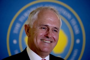 Malcolm Turnbull at a press conference