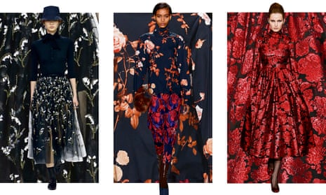 Moody blooms: how dark florals became the new Breton stripe | Women's dresses | The Guardian Moody blooms: how dark florals became the new Breton stripe | Women's dresses | The Guardian