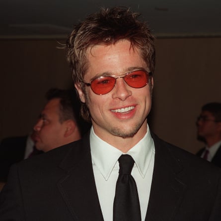 Brad Pitt during the ceremony organised by the Artists Rights Foundation.