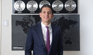 ‘Aid in the 21st century is about helping people to thrive as well as survive’: David Miliband at the International Rescue Committee’s New York HQ