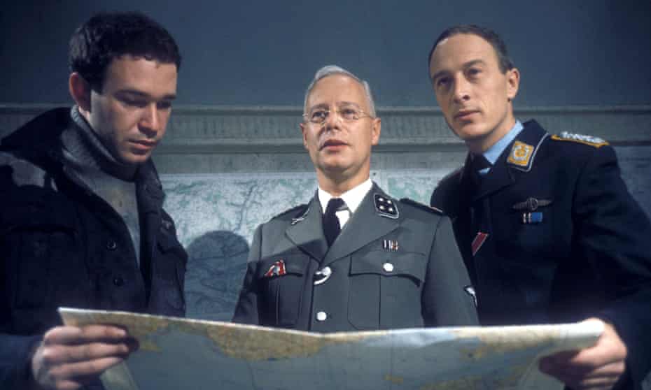 Clifford Rose, centre, became a familiar face on television in the 1970s in three series of Secret Army, as Ludwig Kessler, on the trail of escaping British pilots in Belgium.