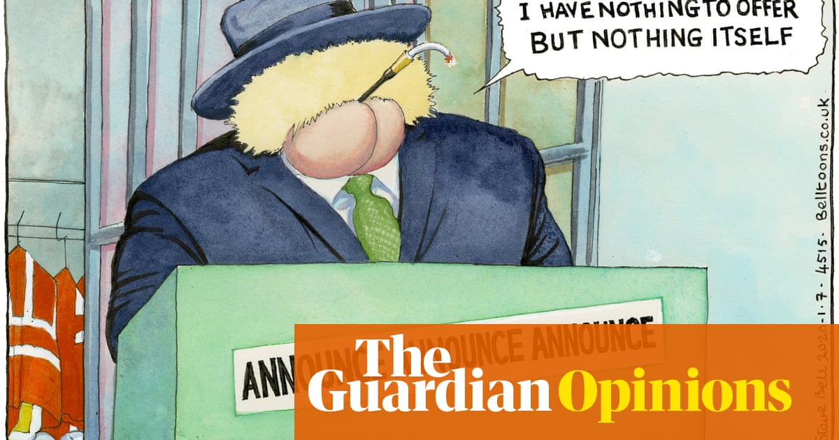 Steve Bell On Boris Johnson S New Deal Announcement Cartoon Opinion The Guardian
