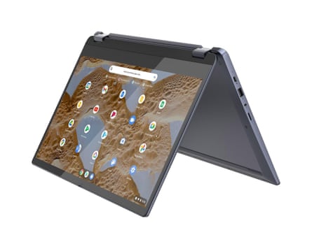 Lenovo IdeaPad Flex 3 Chromebook | 15 inch Full HD laptop | Intel Celeron N4500 | 4GB RAM | 128GB eMMC | Chrome OS | Abyss Blue