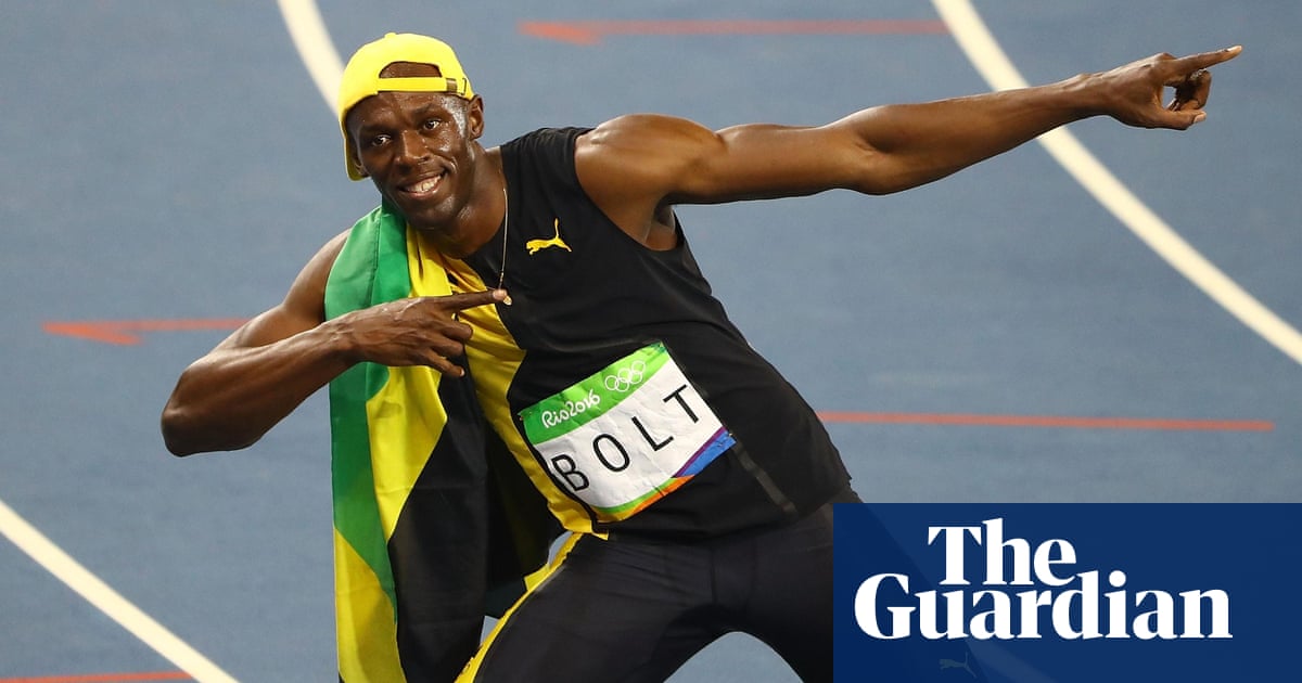 Ever The Entertainer Usain Bolt Plays Conductor To Olympic Orchestra Rio 16 The Guardian