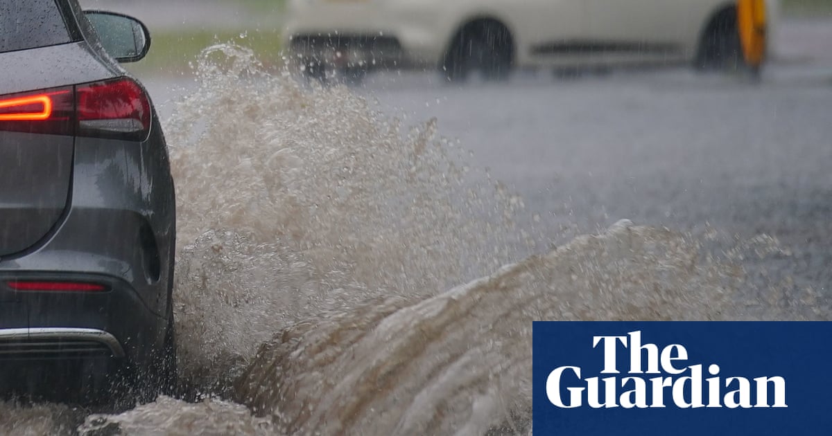 Met Office warns of thunderstorms and possible threat to life in southern UK