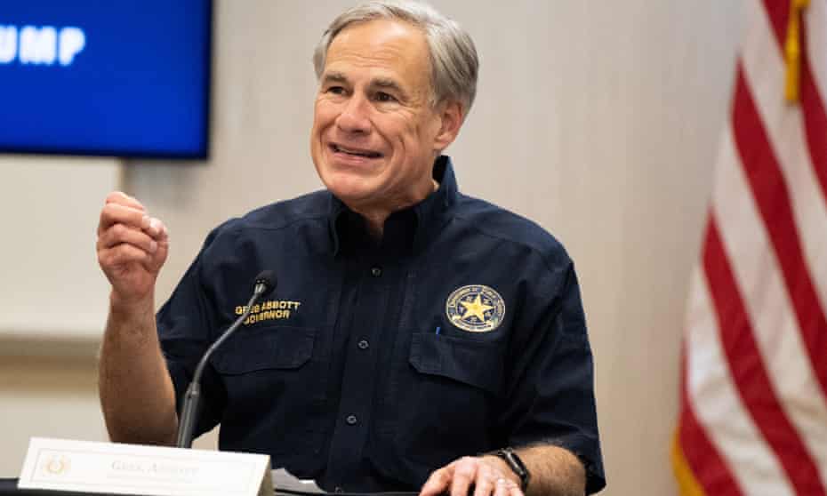 Governor Greg Abbott is tacking hard right on immigration, voting rights, abortion and gun laws. 