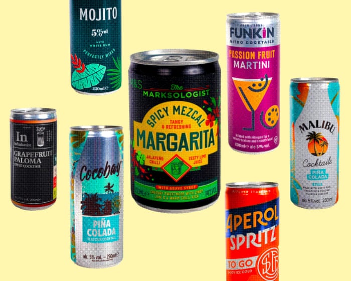 The great tinification: how Britain fell in love with canned cocktails