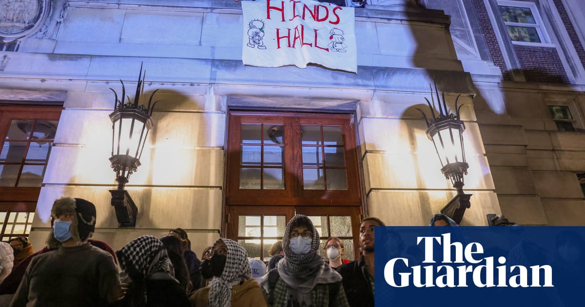 Manifestantes pro palestinos toman el edificio de la Universidad de Columbia |  universidades americanas