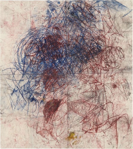 Untitled (Drawings off the wall), the painting that sold for $401,000 rather than an estimated $30,000 at a New York auction in 2011