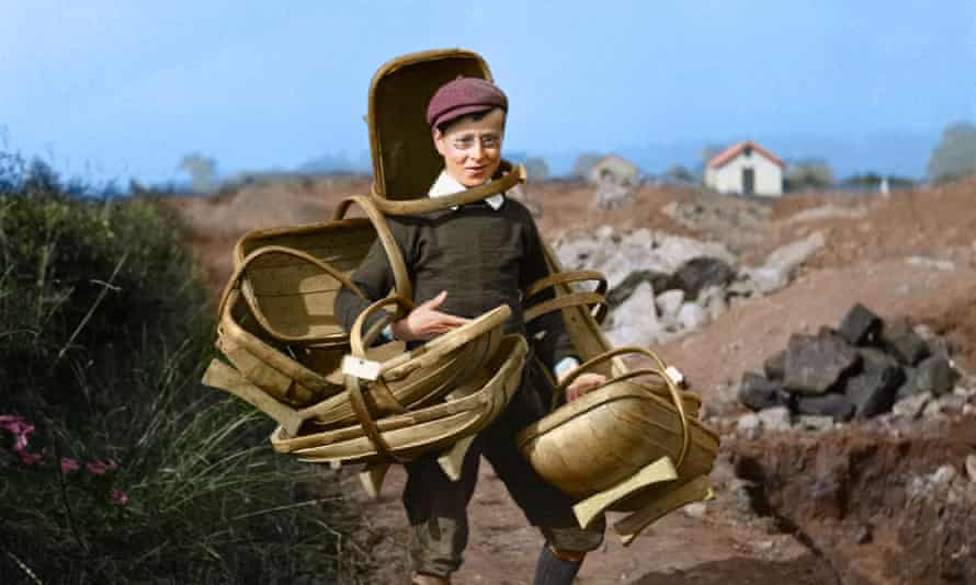 unknown boy with buckets