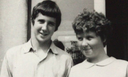 Blake Morrison with his sister Gill.