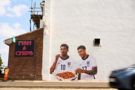 A mural of Jude Bellingham and Rogers successful Birmingham